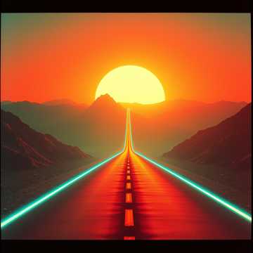 (Fast, energetic guitar riff - Not sad, cover art